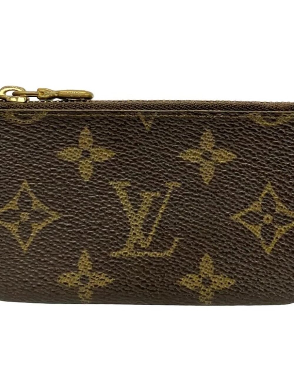 LOUIS VUITTON Pochette Cle M62650 Monogram 881ET Coin Case Monogram Canvas